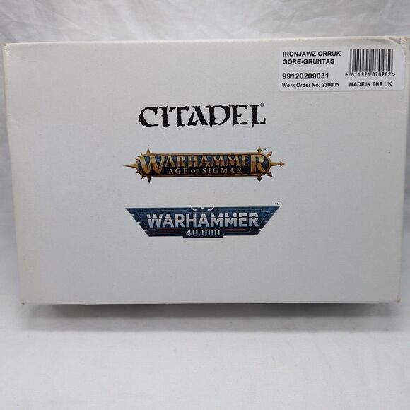 Warhammer Age Of Sigmar Ironjawz Orruk Gore-Gruntas - Picture 1 of 8